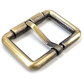 VersaKits 4 Pcs Belt Buckles Replacement Heavy Duty Single Prong Pin Buckle Center Bar