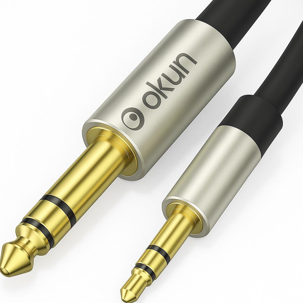 Audio Cable,Aux Cable,3.3 Feet 1M Meter Gold Plated
