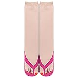 Benefeet Sox Women Girls Cute Knee High Socks Crazy