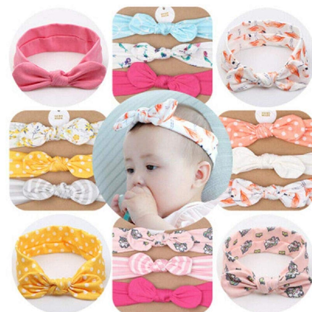 Nourrissons Enfants En Bas Age Accessoires Cheveux 12 18 Mois Newborns Filles Oulensy Bebe Fille Bandeau Mignon Arc Cheveux Turban Tete De Bande Pour 3 6 6 12 Multicolore 3pcs Set Bebe Bebe Fille 0 24m Centroarco Com