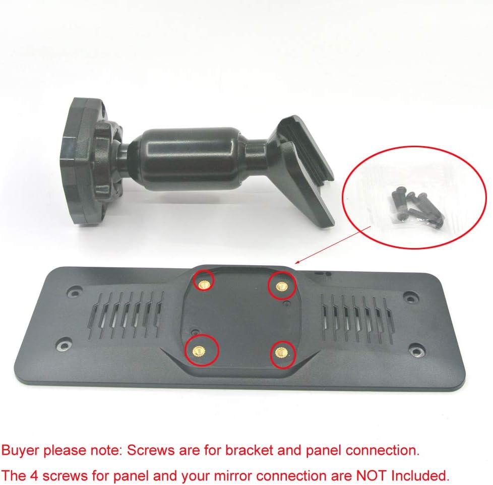 ANSHILONG OEM Rear View Mirror Back Plate Panel Interior ...