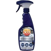 303 Products Interior Cleaner for Cars, All-Surface Auto Cleaner – Safe on Touch Screens & LCD, Residue-Free, Streak-Free Fin