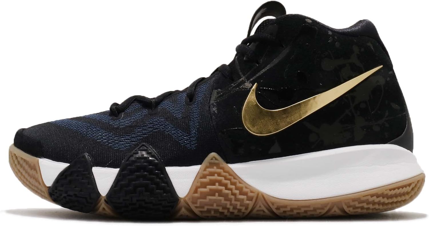 kyrie 4 pitch blue metallic gold
