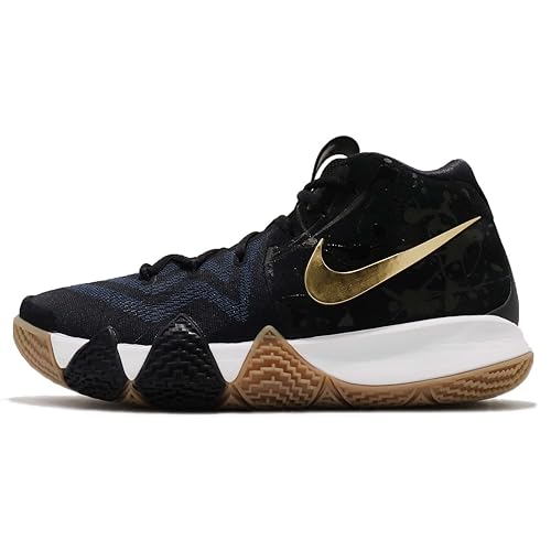 kyrie 4 gold and blue