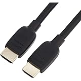 Amazon Basics High-Speed HDMI Cable (48Gbps, 8K/60Hz ) - 3 Feet, Black