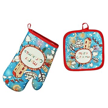 AmaSells - Juego de 2 Almohadillas aislantes para Horno y ...