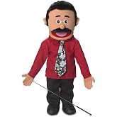 25" Carlos, Hispanic Dad/Businessman, Full Body, Ventriloquist Style Puppet