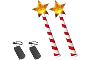 Magic Wand Light Controller Musical LED Star Remote Control Switch for Christmas Tree Decorations Holiday Party Home Decor (2