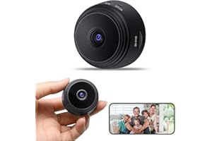 Kxrgnst Hidden Cameras -Nanny Cam -1080P HD WiFi Security Camera -WiFi Wireless -Spy Camera -Best Mini-Car Cameras for Surveillance -Surveillance Came
