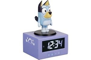 Paladone Alarm Clock, Blue, Small