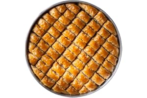 BEYZADE Luxury Turkish Baklava - Delectable Pistachios / Nutty Layers, Unbelievably Delicious Turkish Baklava Treats & Snacks, Daily Fresh Shipment from Istanbul - Turkey (1.1 lb (500gr), Walnut Baklava)