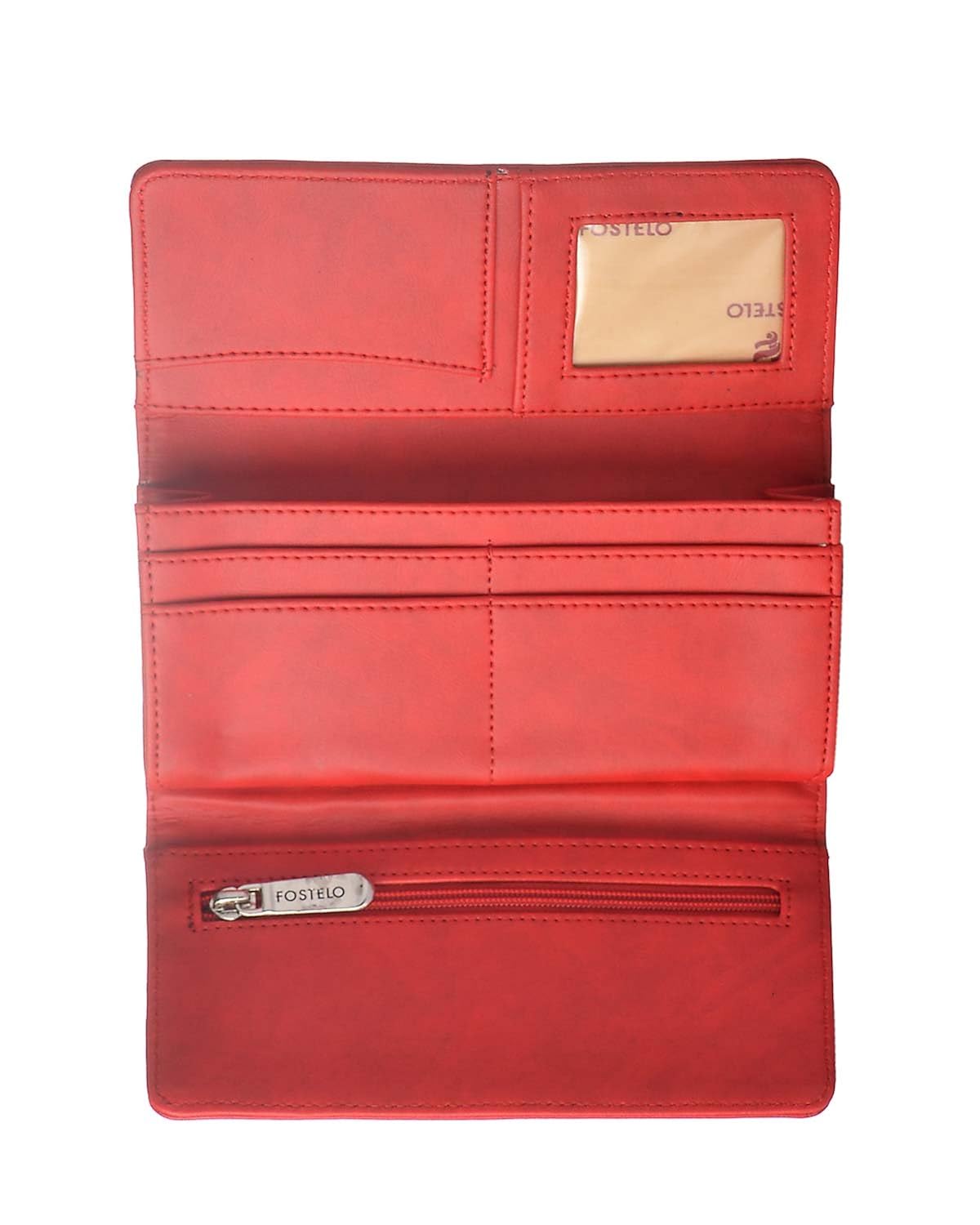 fostelo vera women's clutch (red) ()