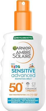 Garnier Ambre Solaire Kids SPF50+ Face & Body Sun Spray 150ml
