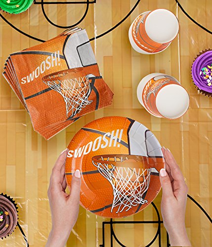 2 Basketball+Supplies+Including+Napkins+Tablecloth