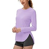 Cavva Women's Sunshirts Moisture Wicking Workout Top Quick Dry Long Sleeve Shirts Swim Running Athletic UPF 80+ UV Tee