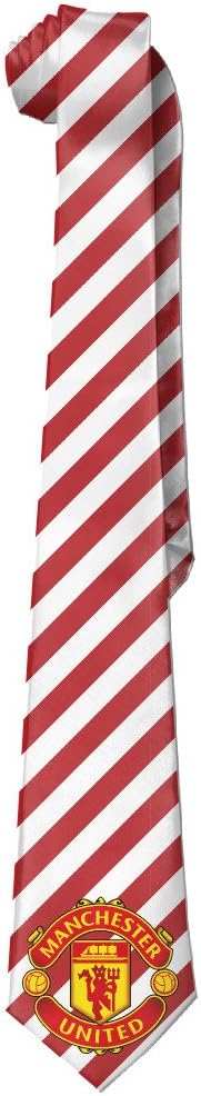 NEKOSANN Manchester United FC Logo Necktie Skinny Tie