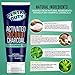 Charcoal Teeth Whitening Toothpaste - Made in USA - REMOVES Bad Breath and Tooth Stains - Best Natural Tooth Whitener Product- Mint Flavor.