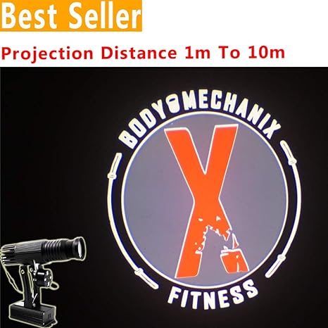 Amazon.com: Logo LED proyector de luz LED GOBO proyector ...