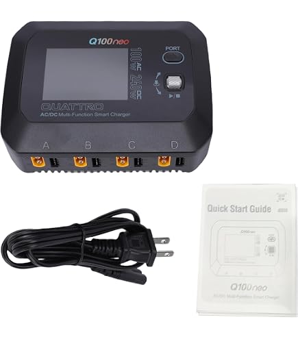 ISDT Cargador de equilibrio de batería P10 LiPo Duo 250WX2 400W Salida de doble canal 1-6S Li-ion Life NiCd NiMH LiHV PB Batería inteligente (fuente de alimentación no incluida ISDT Cargador de equilibrio de batería P10 LiPo Duo 250WX2 400W Salida de doble canal 1-6S Li-ion Life NiCd NiMH LiHV PB Batería inteligente (fuente de alimentación no incluida