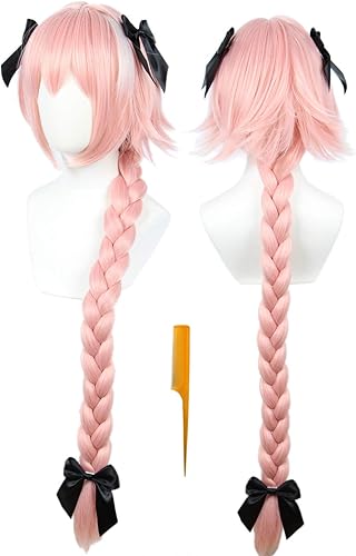 Amazon Linfairy コスプレ ウィッグ ちょう結び3個 耐熱 ウィッグ コスチューム用小物 L37 お祭り Cosplay Wig 90cm コスプレ 仮装 通販