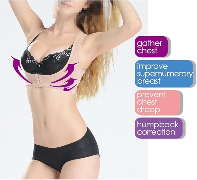 Enshey Women Hunchback Posture Shape Corrector Chest Brace