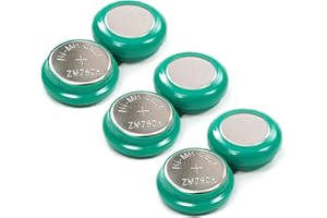 LeeCrynoid 2.4V NiMH Rechargeable Battery 3-Pack for TV Headset 5.0 40810 Compatible with Digital Headsets （ Eco-Friendly, 6+ Hours Runtime, Extended Lifespan）