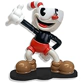 Toynk Cuphead Cuphead Create-A-Figure 3-Inch Mini Figure | Multiple Interchangeable Parts for Posing, Customization
