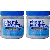 Boyd Chemi‑Pure Blue 5.5 oz Bulk (2 Pack) Aquarium Filtration Media Premium Carbon + Ion‑Exchange Resins in Nylon Bag Clears Toxins, Phosphates &amp; Metals