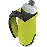 Amphipod Hydraform Ergo-Lite Handheld Water Bottle, BPA-Free Minimalist Insulated Hydration for Ultra-Running & Walking - Hi-Viz - 10.5 oz