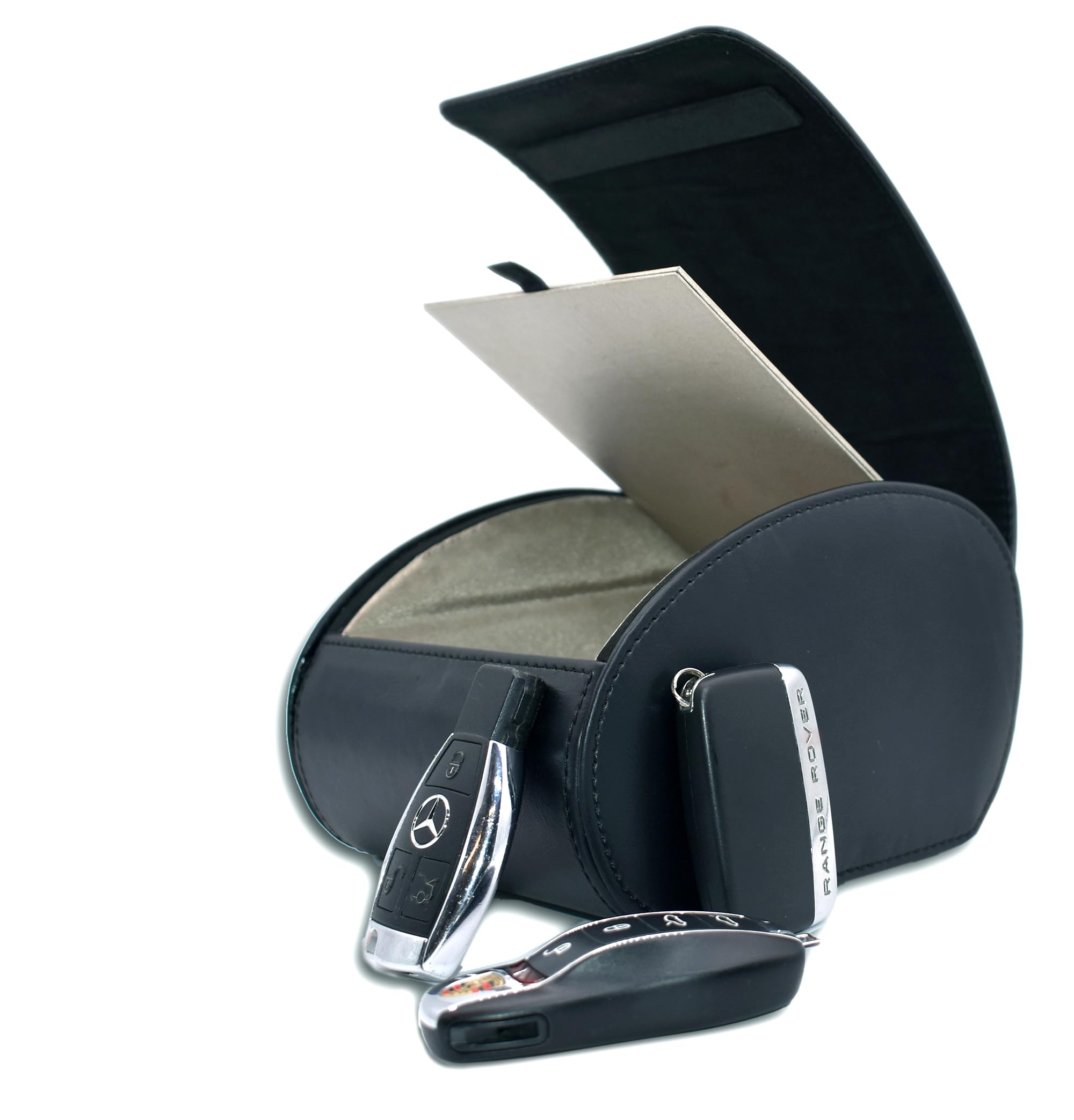 Faraday Box for Car Keys, Keyless Fob Protector – Anti-Theft RFID Signal Blocking Car Key Box – CEG-90 by Connected Essentials