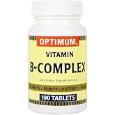 Optimum Vitamin B-Complex Tablets, 100 Count (Pack of 2)