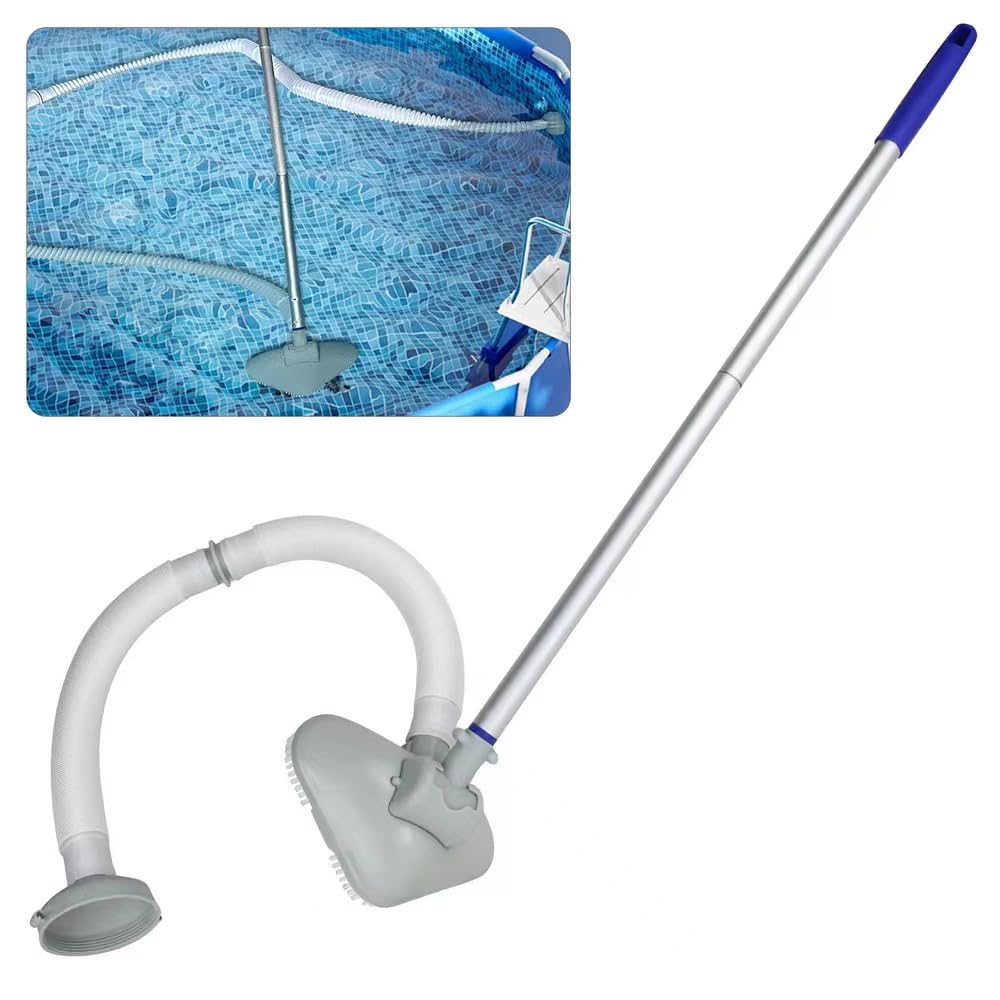 Photo 1 of ***MISSING PARTS***
Swimming Pool Vacuum Cleaner,Pool Cleaning Kit with Pool Vacuum Head & Hose,Ideal for Spas,Hot Tubs and Small Pools for Sand and Debris Cleaning