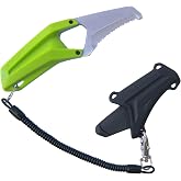 EDELRID Rescue Knife, Oasis | Rescue Knife ensures safety and precision for rope and webbing cutting