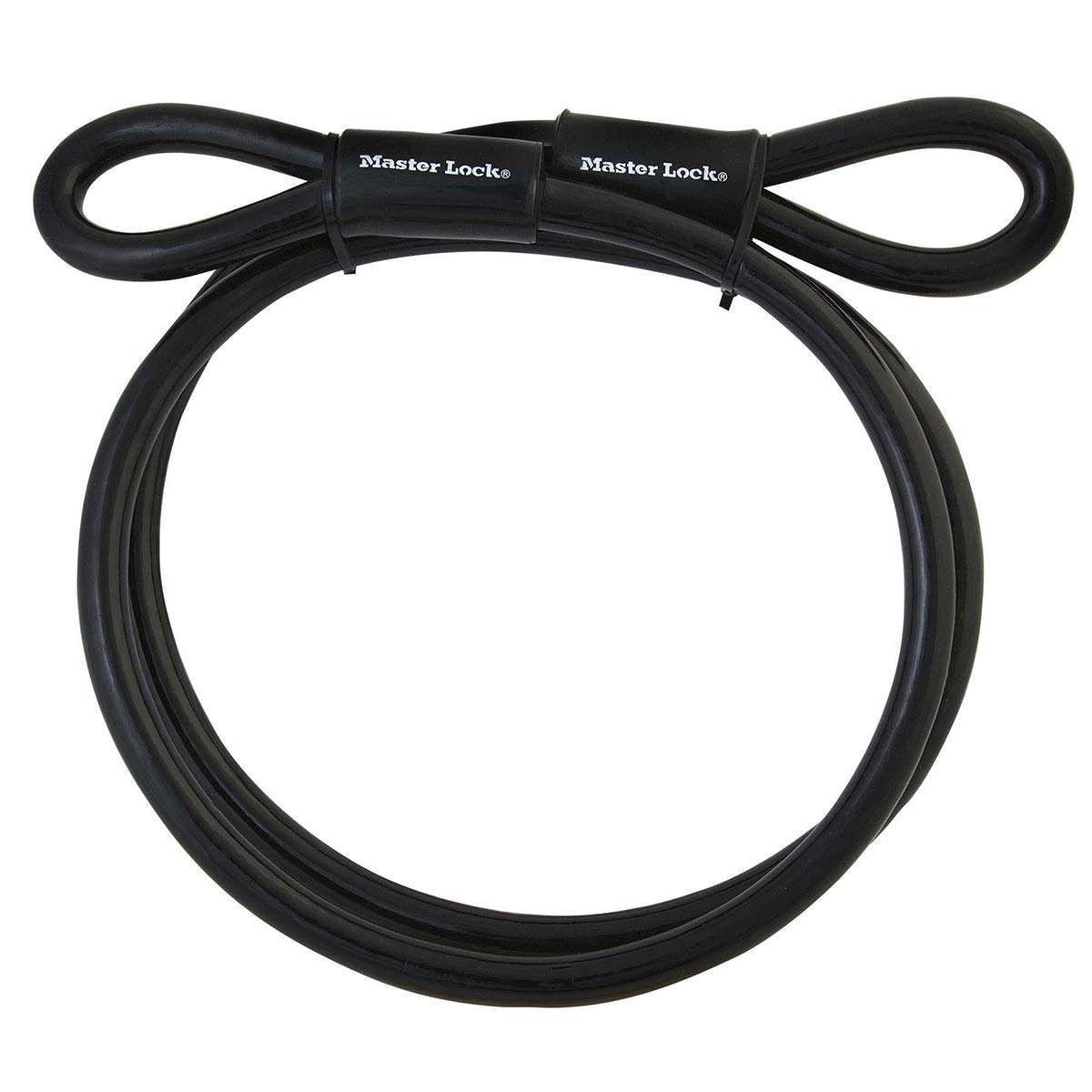 Master Lock 49EURD Double Loop Steel Cable for Bike Lock and Other, 3 m