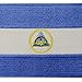 Nicaragua Flag Embroidered Patch Nicaraguan Iron On Sew On National Emblem