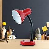 Homelife Classic 35w Flexi Desk Lamp Cardinal Red L958RD view 3