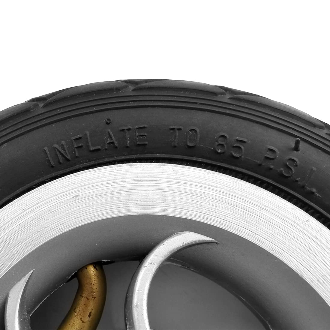 5 Inch Inflation Wheel Using Metal Hub 5X1 Pneumatic Tire With Inner Tube Electric Vehicle 5 Inch Pneumatic Wheel Gocart Caster (wheel)