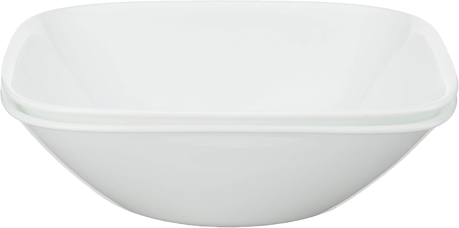 Corelle Square Bowl Bulk (2 Pack), Pure White Amazon.ca Home & Kitchen