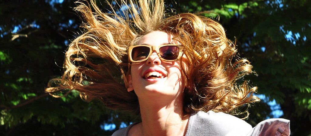 ABLIBI Handmade Real Bamboo Wood Sunglasses Polarized Lens With Wood Box (Beech Grey, Brown)