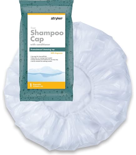 シャンプー cap Amazon.com : Stryker - Sage Pre-moistened Shampoo Cap - 40
