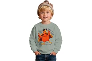 BOUTIKOME Toddler Boy Thanksgiving Sweatshirt Turkey Gravy Beans and Rolls Let Me See That Casserole Shirt Kids Fall Outfit