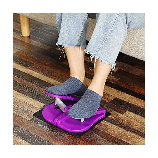 Mini-Stepper-Exercise-Machine-Mute-Foot-Training-Equipment-Weight-Loss-Machine-Foot-Training-Equipment-Fitness-Equipment-Durable-Stepper-Folding-Colorful-Foot-Peddle-Stepper-for-Home-Office-Gray Mini Stepper Exercise Machine, Mute Foot Training Equipment Weight Loss Machine Foot Training Equipment Fitness…