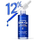 GHK-Cu Peptide Hair Growth Serum, 7200MG Copper Peptides Scalp Serum | Liposomal for 7X Absorbtion, Non-Greasy Hair Loss Support for Thicker Fuller Hair Appearance, Women &amp; Men, 60 mL