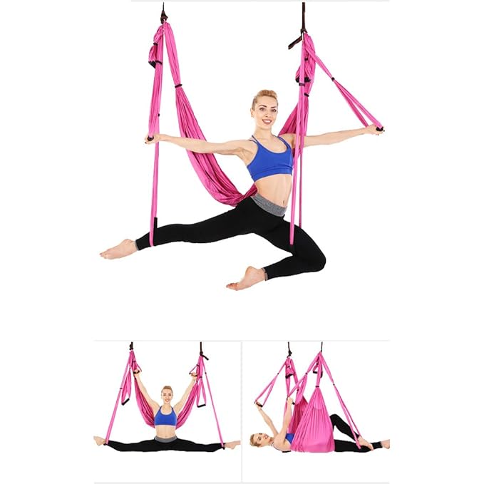 Amazon.com : Aerial Yoga Hammock Kit Indoor Reverse ...