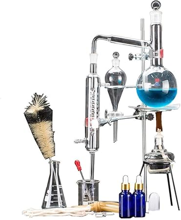 Sucastle 24pcs Nueva 500ml Esencial de Laboratorio Aparato de ...