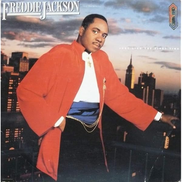 フレディ・ジャクソン/ジャスト・ライク・ザ・ファースト・タイム 未開封 見本盤 FREDDIE JACKSON, JUST LIKE THE FIRST TIME, LP vinyl, UK, CAPITOL