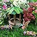 Mood Lab Fairy Garden - Figurines and Accessories Set - Hand Painted Miniature Gazebo Kit for Outdoor or House Decor