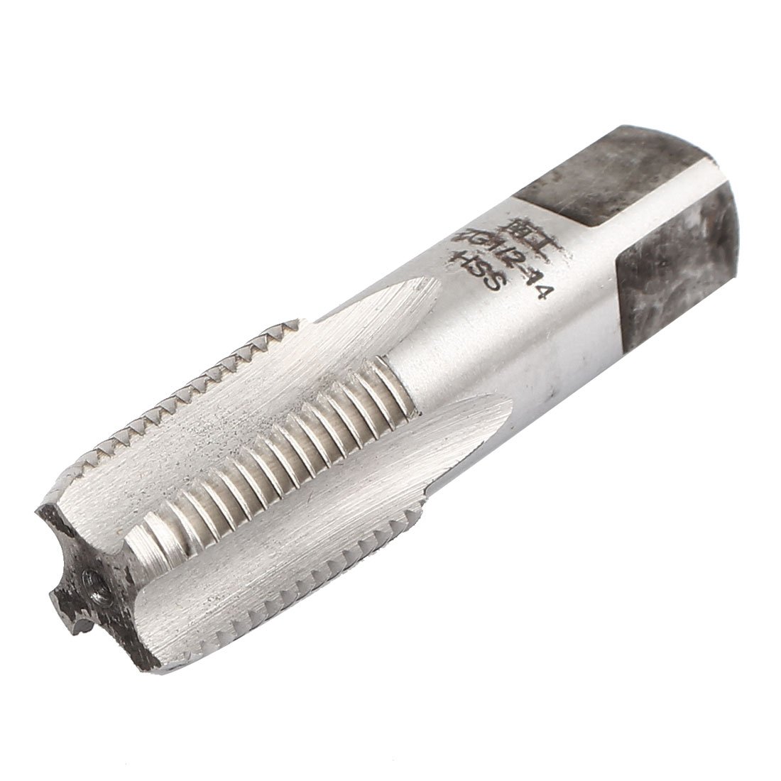 sourcingmap ZG1/2-14 55 Degree Taper Pipe Thread 4 Flutes HSS Screw Tap