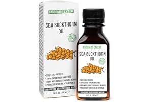 Siberian Sea Buckthorn Oil Premium Unrefined Cold Pressed 100 ml / 3.4 fl oz