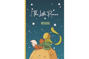The Little Prince Notebook: Beautifully designed 6x9 lined paper notebook/journal 120 pages - Great for use and gifts